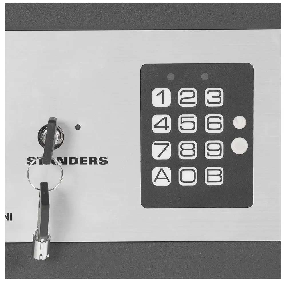 Сейф мебельный Standers N2 с электронным замком сталь 9 л STLM-2167642 - Вид №2
