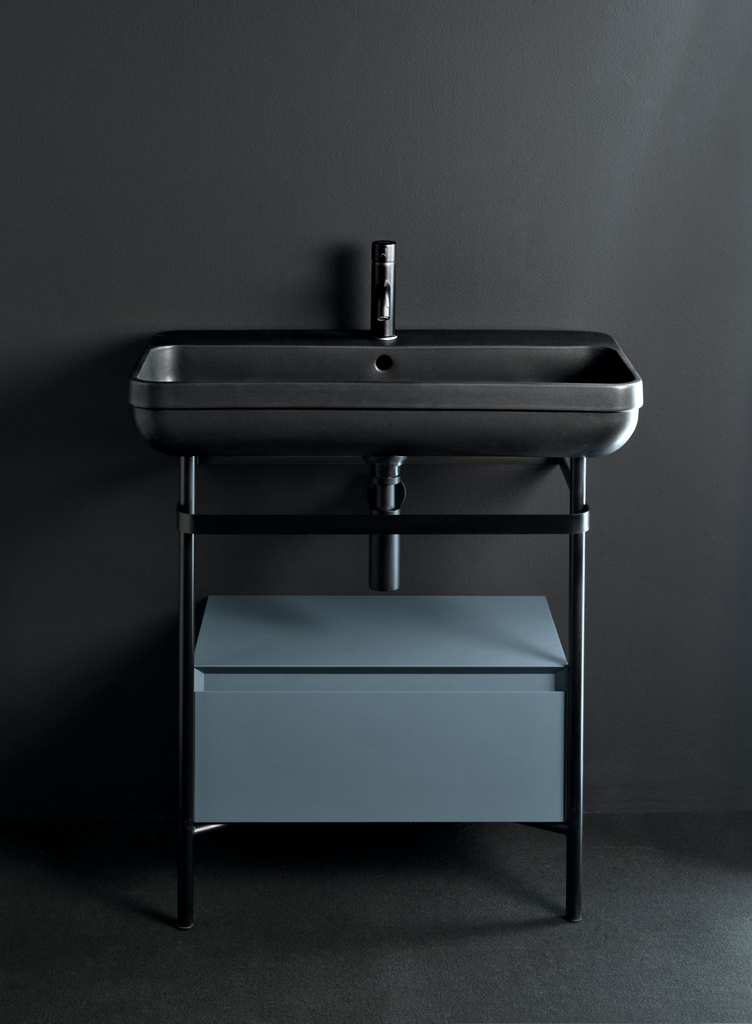 Напольная раковина из нержавеющей стали и дерева Axa Legacy ARCH-00123891