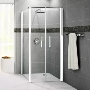 Боковая панель 93 см GIADA F2B Novellini GIADA с белым профилем