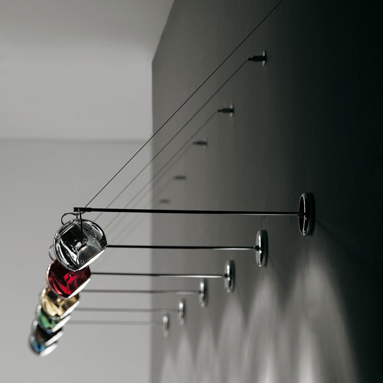 Светильник настенный синий Fabbian D57D0331 FABBIAN  00-3882498 Синий  - Вид №2