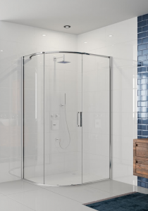 Душевой уголок асимметричный AR81Q1480 L or R Merlyn Arysto Хромированный