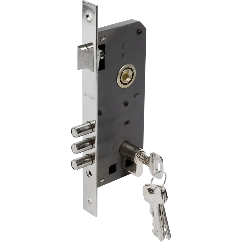 Врезной замок Apecs 2200/60-CR для входных дверей и ворот 82207313 STLM-0021988