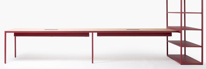 ONDARRETA Книжный шкаф из металла / письменный стол Dry sun-id-1350383 - Вид №5