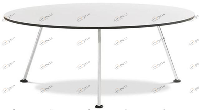 Artifort Низкий круглый деревянный журнальный столик Orange slice sun-id-1493969