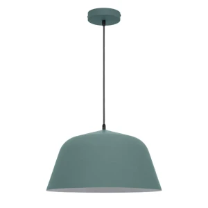 Светильник подвесной «Bells», 1 лампа, 2 м², цвет зелёный 82168534 STLM-2179322