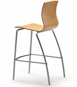 TALIN Стул из фанеры с подставкой для ног Webwood