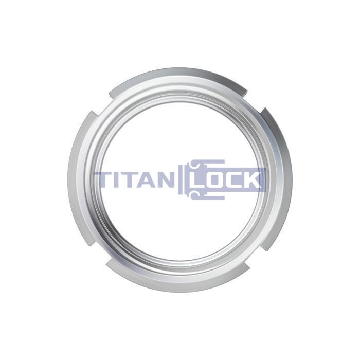 Молочная гайка по стандарту SMS 1/4" нерж. 304 TL1/4NUTS-S TITAN LOCK  - Вид №3