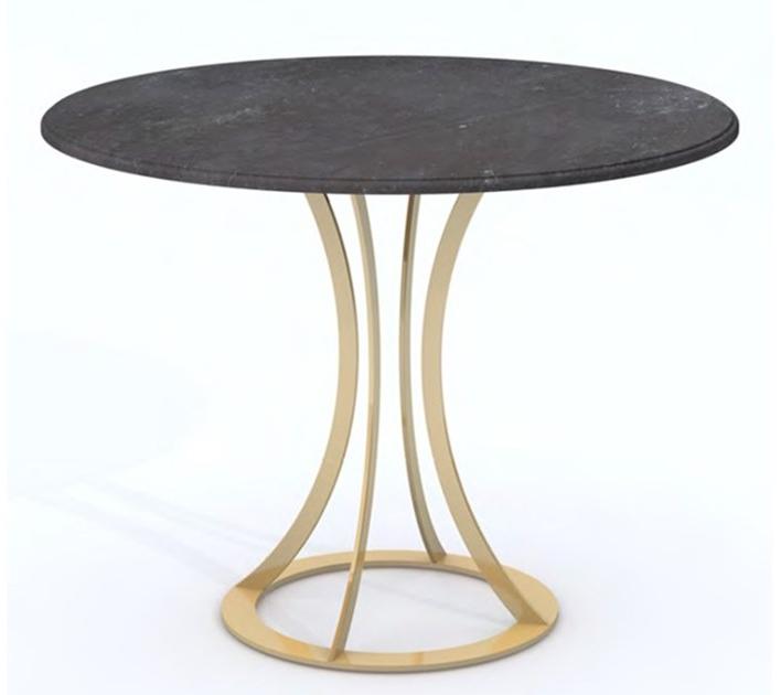 Vela Arredamenti Круглый обеденный стол из стали sun-id-1492522 - Вид №3