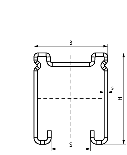 65058352 Монтажные профиля BIS RapidStrut® Профили монтажные DS 5 (BUP1000) подвешивание и поддержка WALRAVEN  - Вид №1