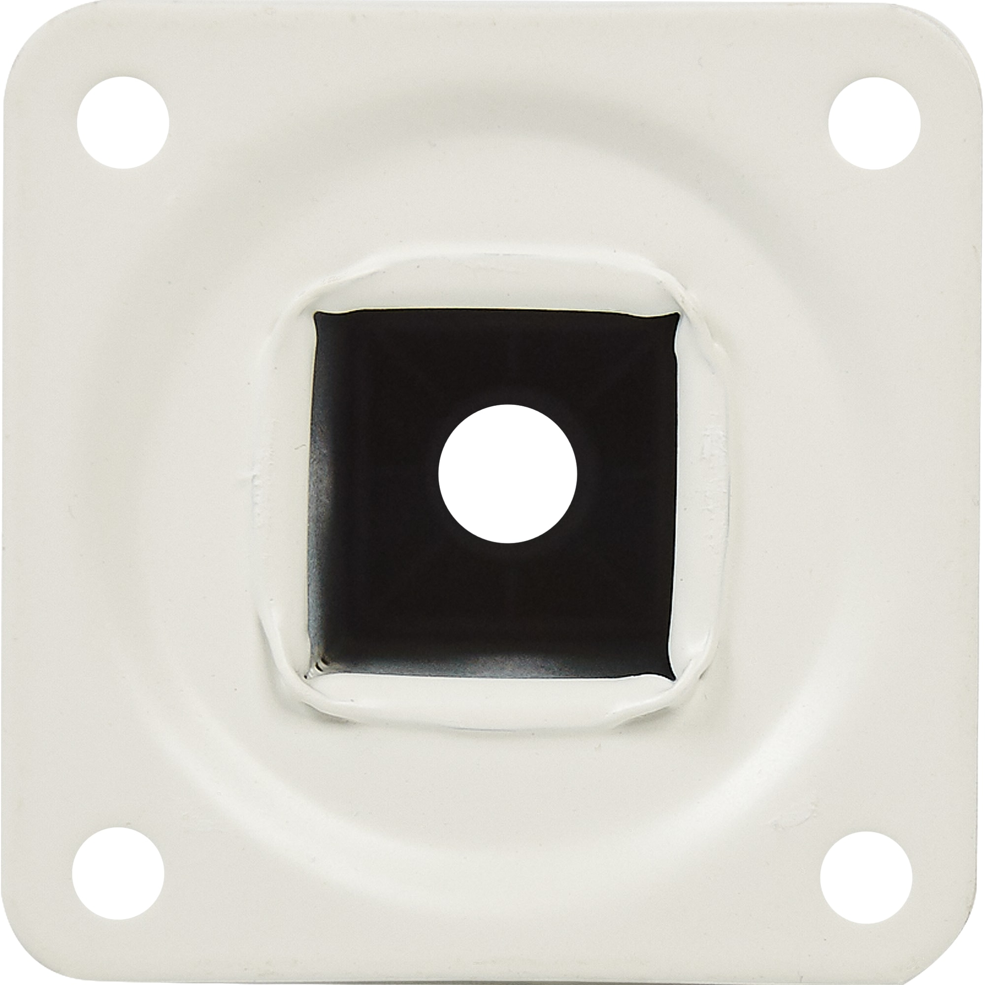 82732511 Ножка квадратная 100х25 мм, сталь, цвет белый Santreyd  - Вид №3