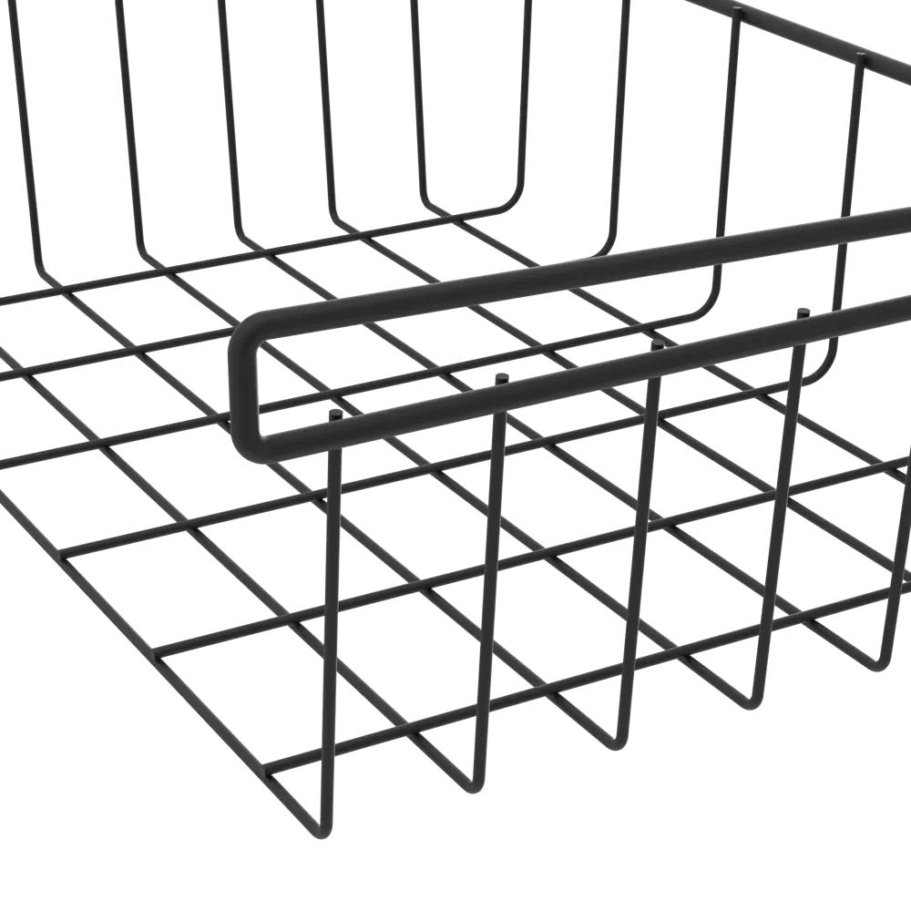 Выдвижная корзина с рамой KONSENSA 56x25.7x12 см цвет черный STLM-2086274 - Вид №2