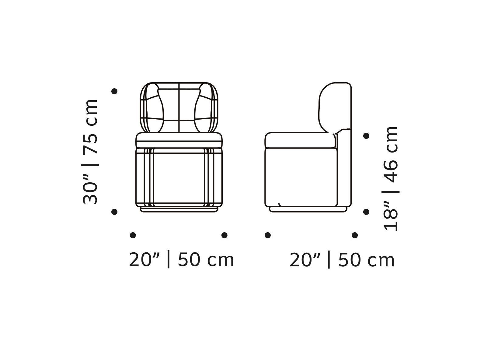 Тканевое вращающееся кресло Mambo Unlimited Ideas Mimi ARCH-00123877 - Вид №6