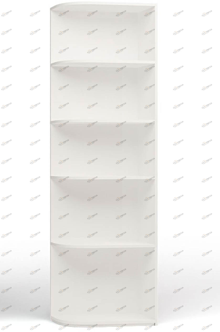 Угловой стеллаж ABC-KING для шкафа белый 4631147959218