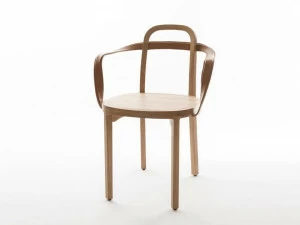 Woodnotes Стул дубовый с подлокотниками Siro+