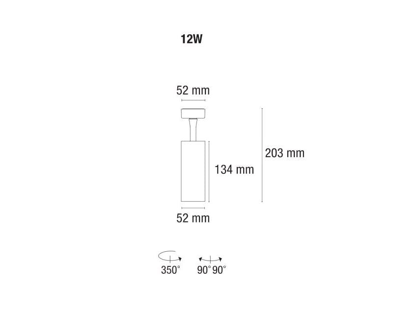 Регулируемый потолочный светодиодный прожектор PAN Slim ARCH-00149872 - Вид №4