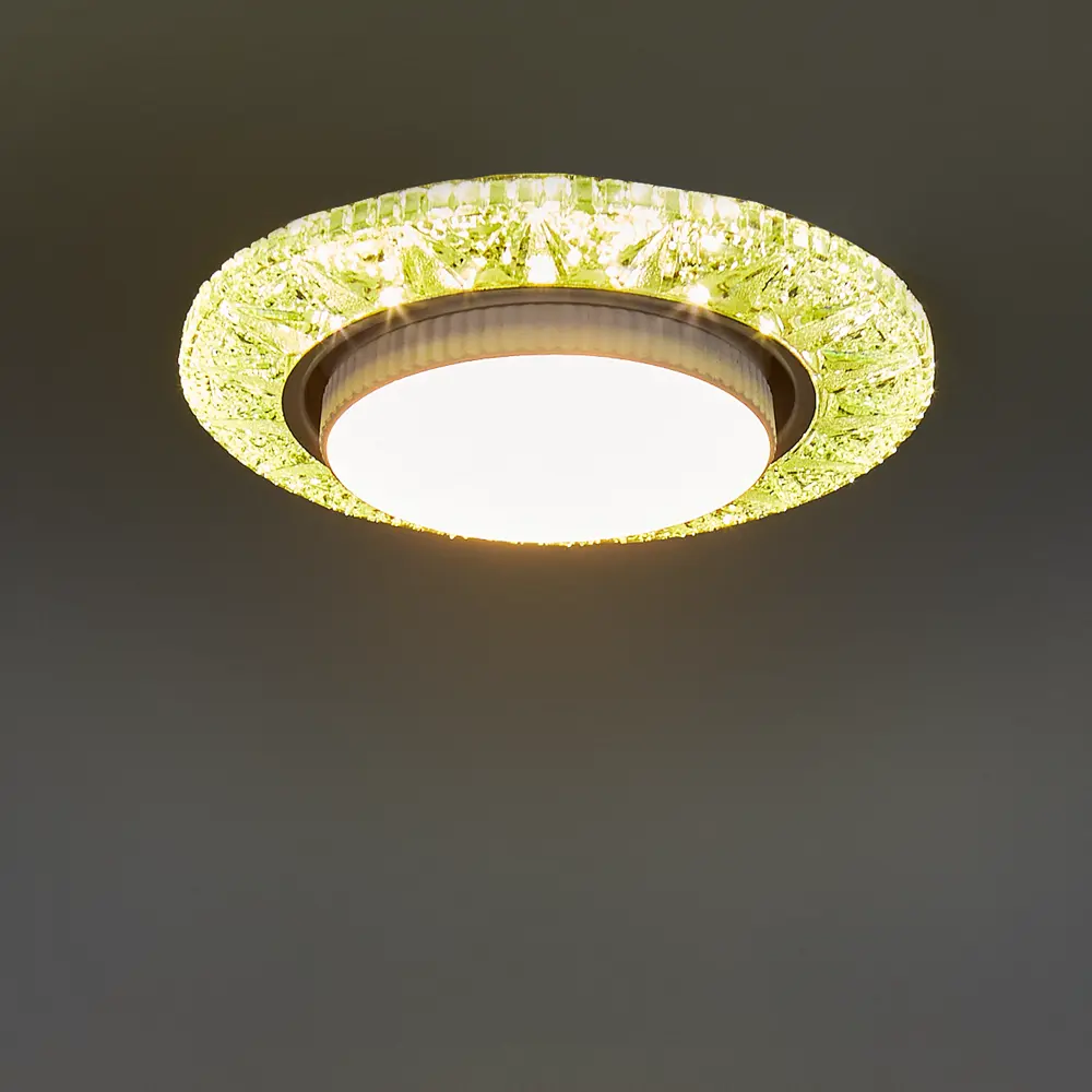 Светильник точечный встраиваемый GX53 с LED подсветкой 06CL1 Santreyd STLM-2139996