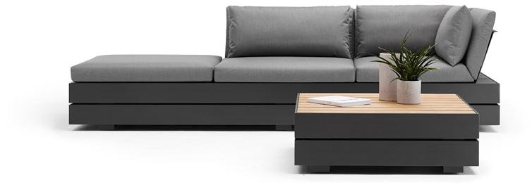 solpuri 3-х местный модульный садовый диван из ткани Boxx sun-id-1451203 - Вид №2