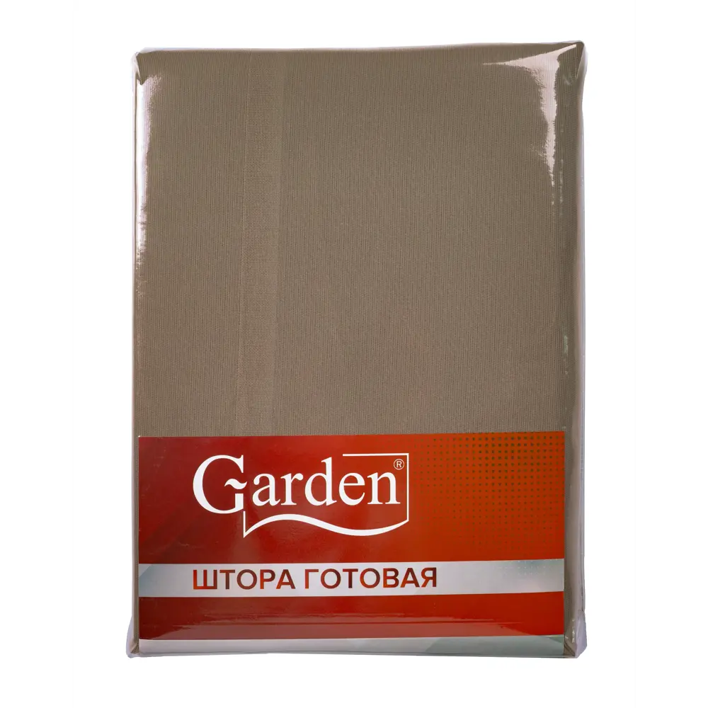 Штора на ленте 140x260 см цвет бежевый GARDEN STLM-2107695 - Вид №7