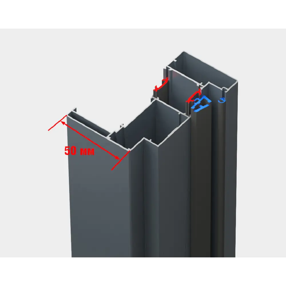 Дверь входная металлическая Термо 88x205 см правая вуд тангент белый DOORHAN STLM-2119370 - Вид №5