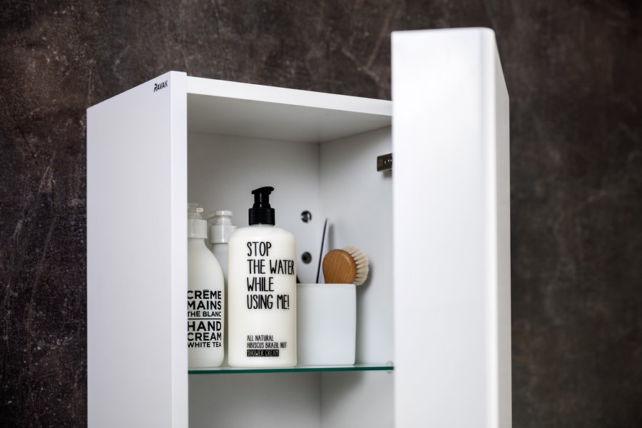 Шкаф боковой SB 300 L Ring белый Ravak X000000771 - Вид №9