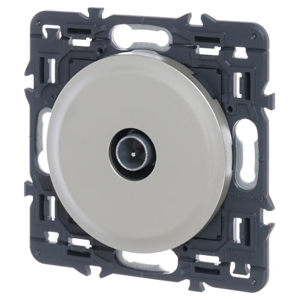 ТВ-розетка Legrand Celiane, оконечная, цвет титан STLM-2168003