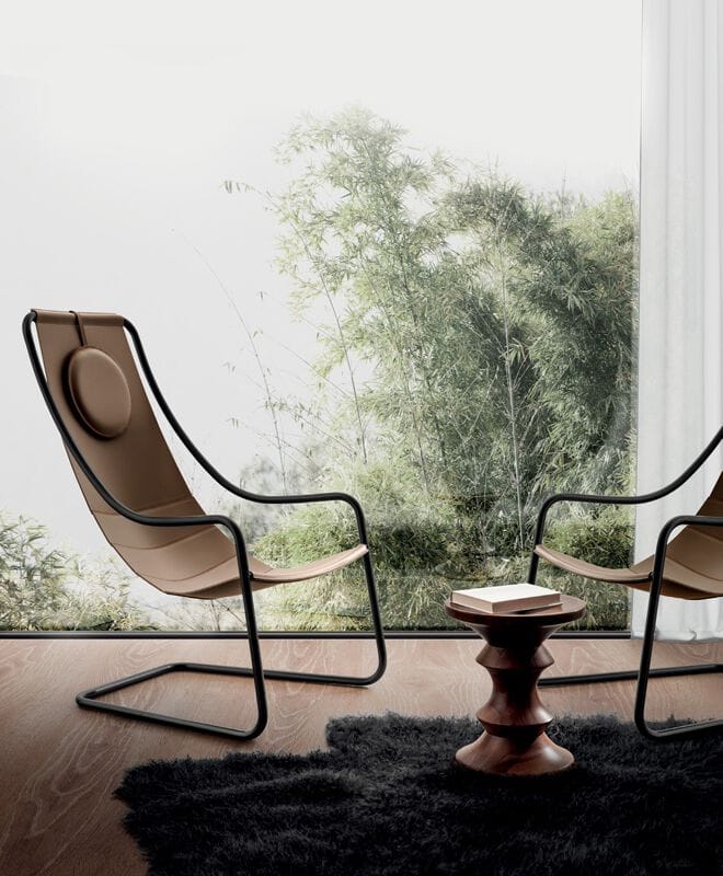 Кожаное консольное кресло с подлокотниками i 4 Mariani ARCH-00007559 - Вид №1