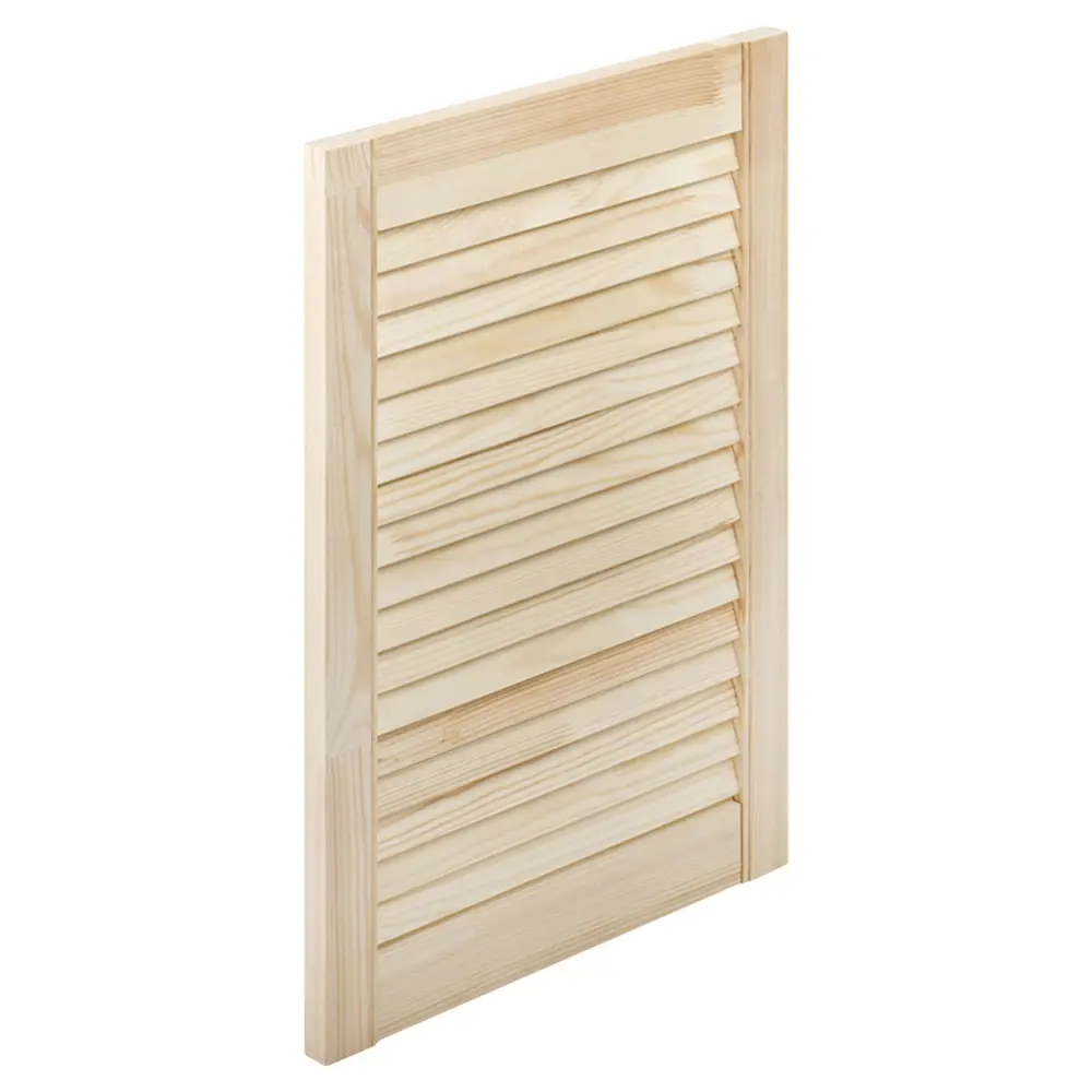 Дверка жалюзийная 605x394x20 мм хвоя сорт А Santreyd STLM-2132237 - Вид №4