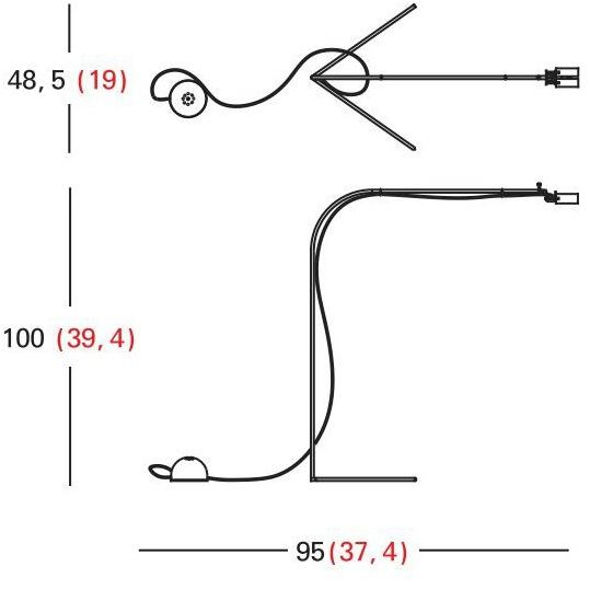 BD Barcelona Design Торшер для чтения из металла sun-id-1506723 - Вид №3