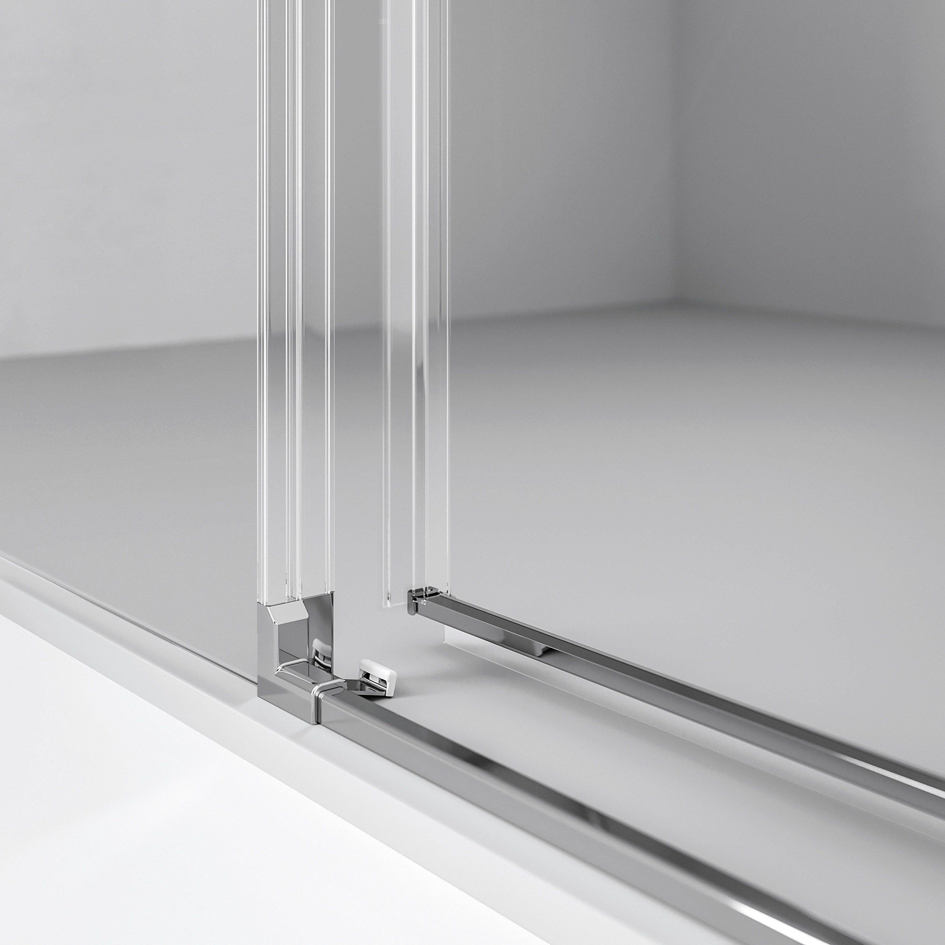 Алюминиевая и стеклянная душевая кабина с раздвижной дверью DUKA вода 5000 ARCH-00071644 - Вид №20