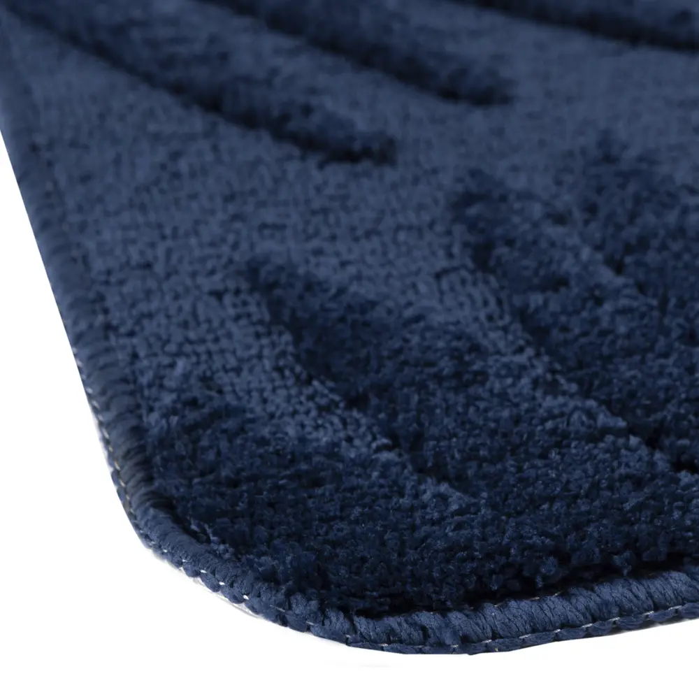 Коврик для ванной Пальма ADB23110M 45x70 см цвет синий Santreyd STLM-2056640 - Вид №3