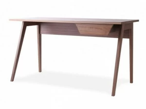 Heavens Прямоугольный стол из орехового дерева с ящиками Teo