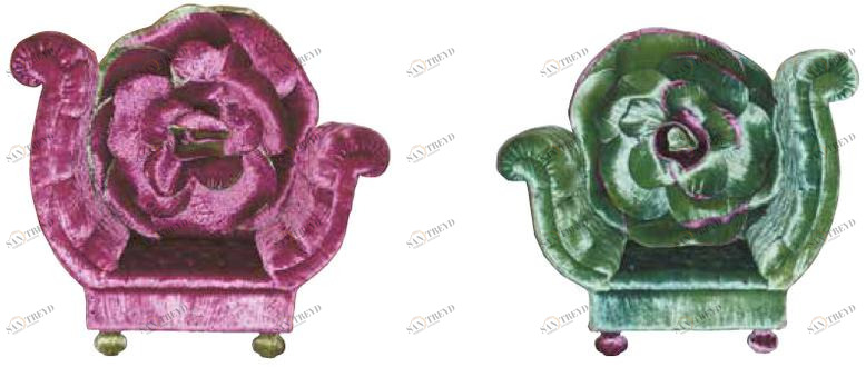 Mirabili Кресло с обивкой из ткани с подлокотниками Carla tolomeo sun-id-1394061