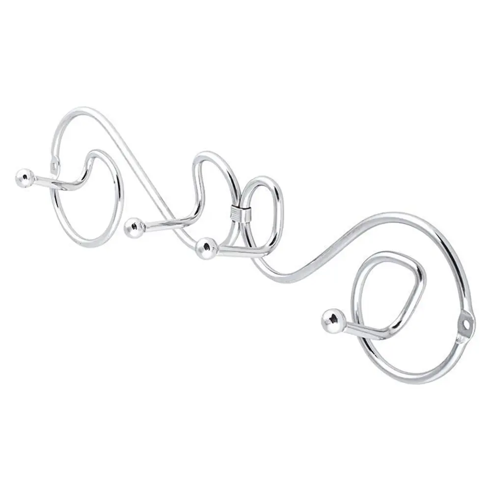 Планка «F4» 4 крючка цвет хром Santreyd STLM-2084943