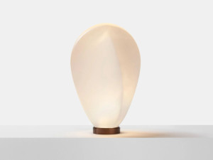 Стеклянная светодиодная настольная лампа