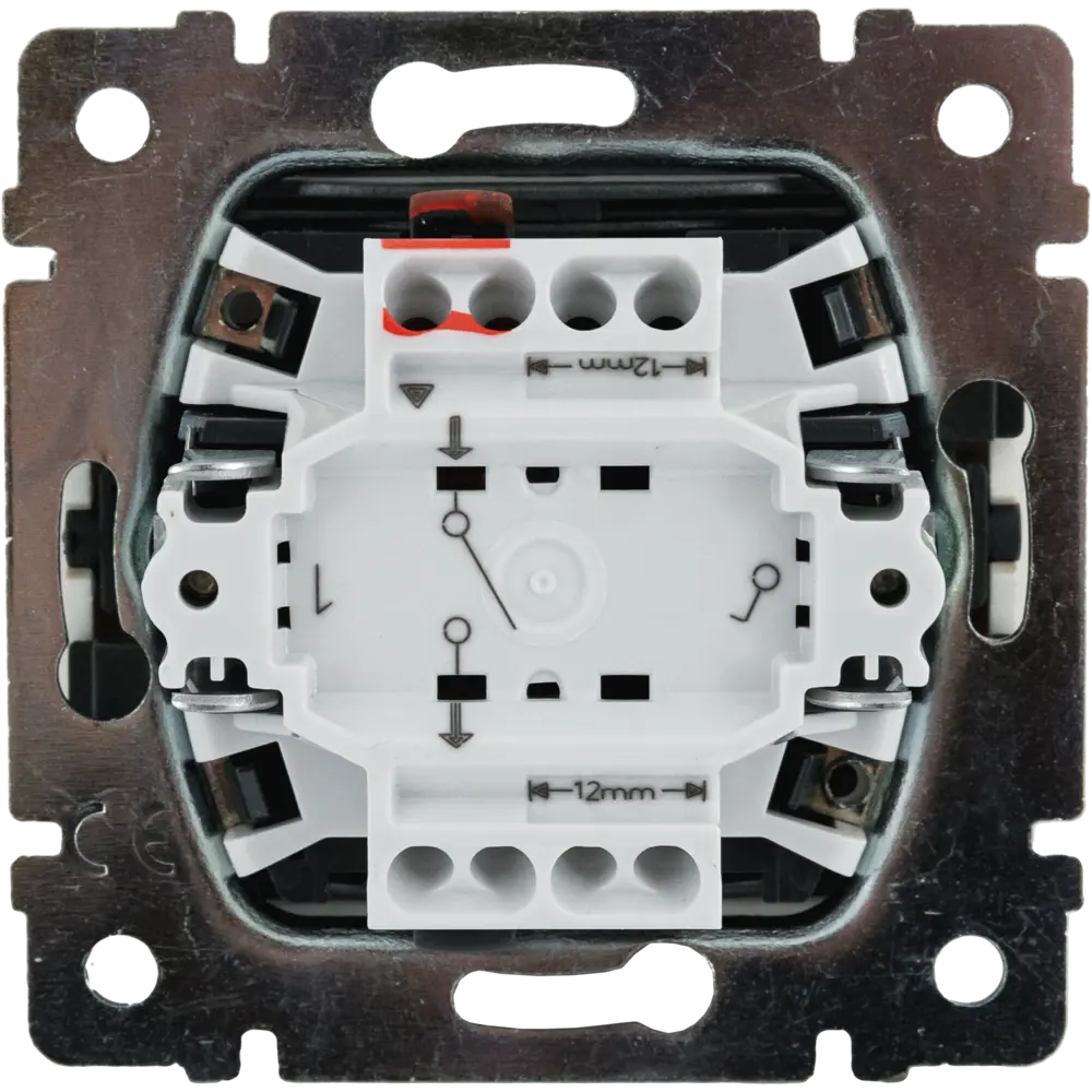 Выключатель Galea, 1 клавиша, цвет титан legrand STLM-2186541 - Вид №2