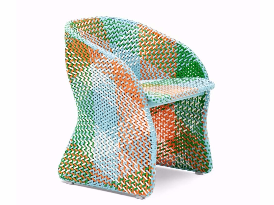 Синтетическое волокно сад стул с подлокотниками Varaschin Maat ARCH-00046001