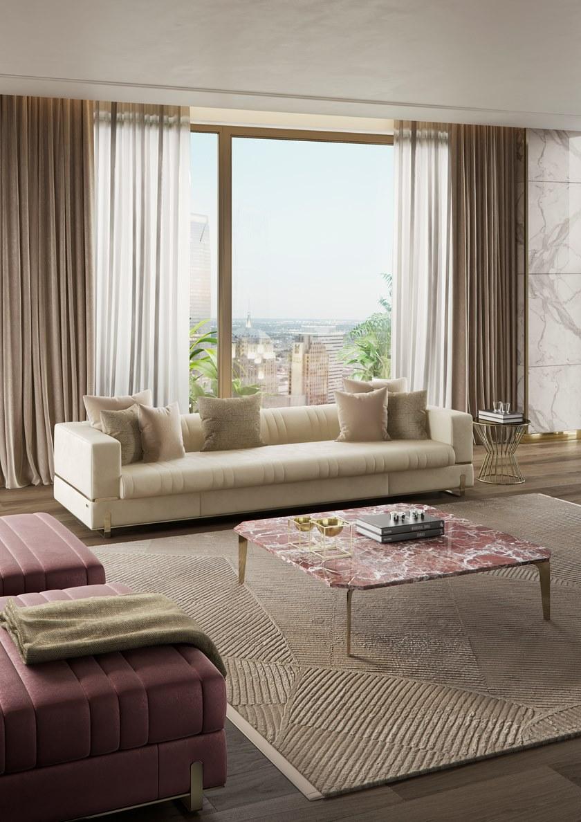 Capital Collection Круглый журнальный столик из металла и стекла sun-id-1361783 - Вид №2