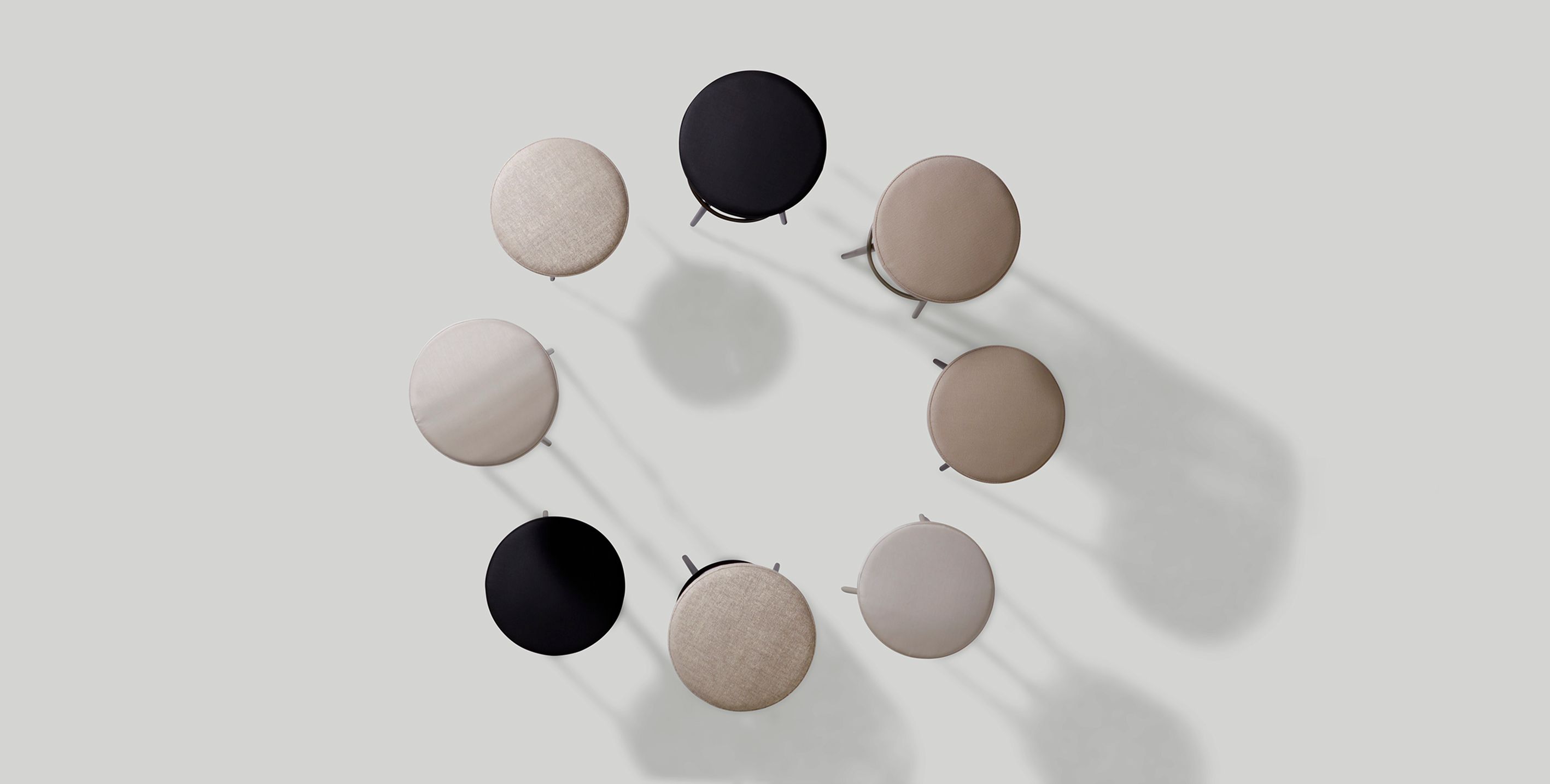 Высокий тканевый садовый стул с подставкой для ног Bivaq Vint ARCH-00125335 - Вид №1