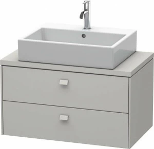 BR510700707 Brioso Тумбочка для компактной консоли Бетонно-серый матовый декор