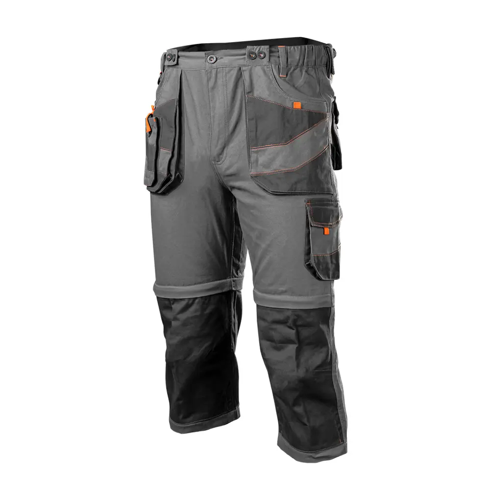 Полукомбинезон рабочий Neo Tools хлопок 100% серый размер XS рост 172-175 NEO Tools Slim STLM-2130045 - Вид №3