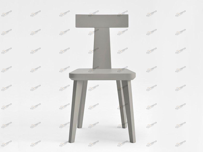 SIPA Стул из лакированного дерева T-coffee sun-id-1454178