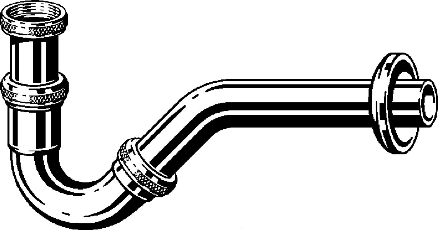 Канализационная арматура  Сифоны для умывальников и биде  Сифоны для биде VIEGA 103 781 Модель 5535 Santreyd  - Вид №1