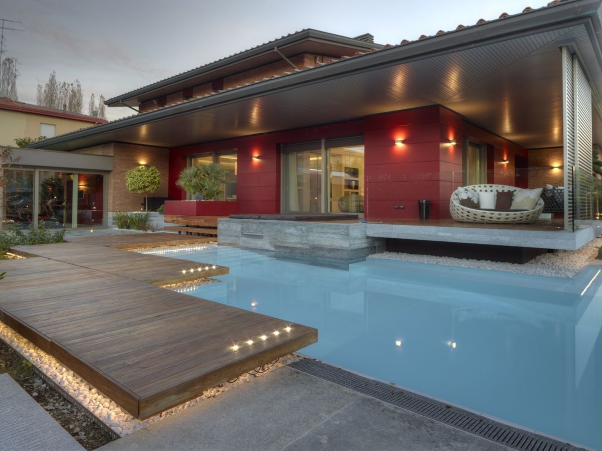 Алюминиевые и деревянные копланарные оконные двери Carminati Alu 90 ARCH-00023015 - Вид №1