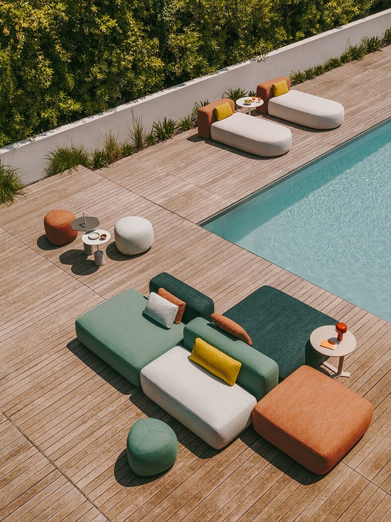 Тканевый модульный садовый диван Lapalma Plus OUTDOOR ARCH-00095372 - Вид №20