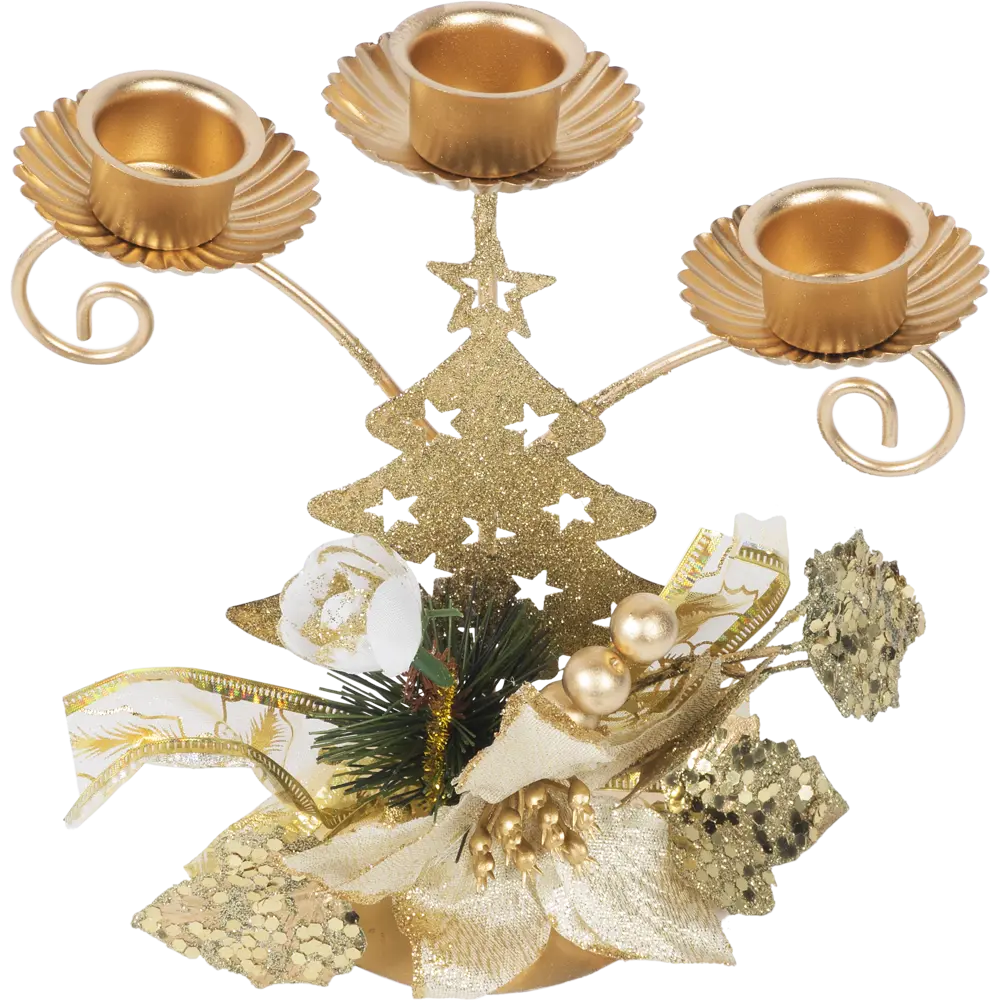 Подсвечник «Золотой» 14 см Santreyd STLM-2028736