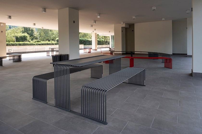 Urbantime Прямоугольный стол для общественных мест из металла Zeroquindici.015 sun-id-1418558 - Вид №3