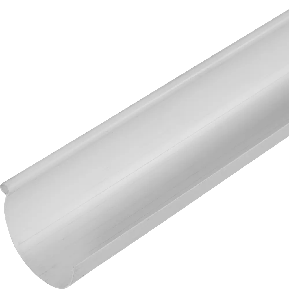 Желоб водосточный 130x3000 мм цвет белый 12390456 STLM-2064086 MUROL 