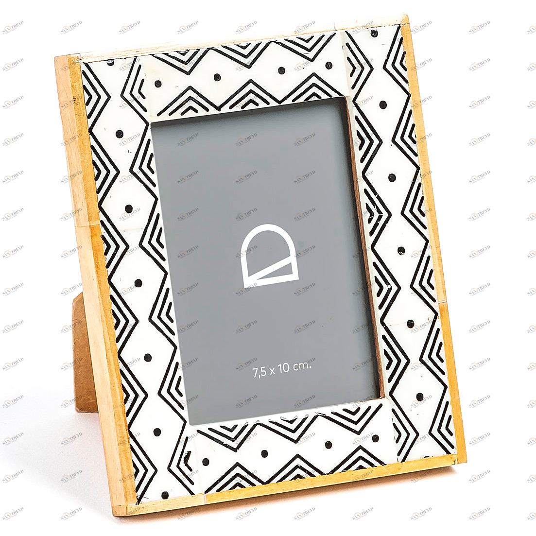 Фоторамка белая с узором 7,5x10 см Dorion от La Forma LA FORMA  343313 Разноцветный 