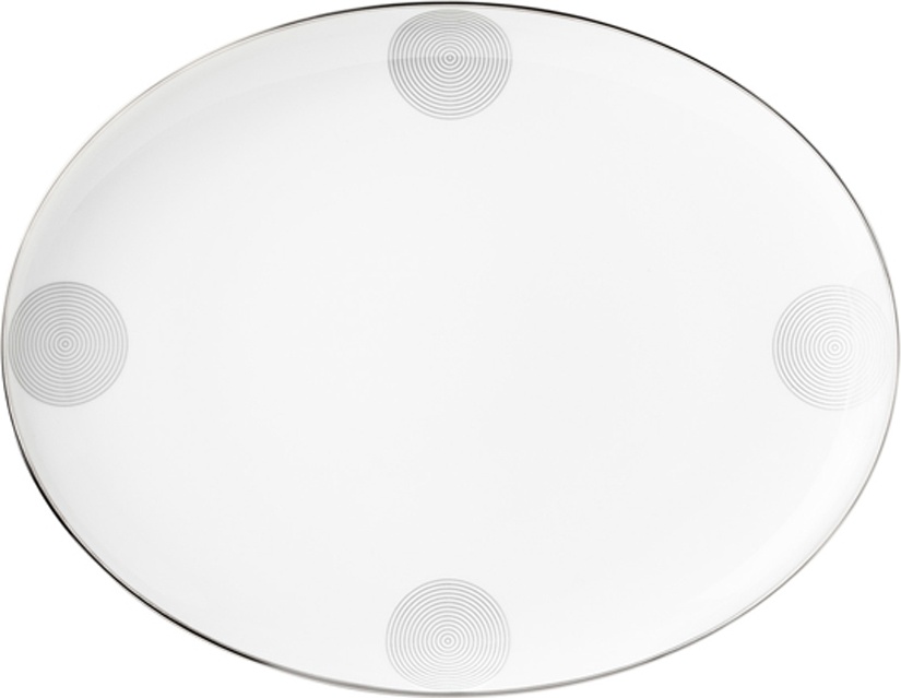 10616373 Sieger by Furstenberg Блюдо овальное Sieger by Furstenberg "Мой фарфор! Грета" 31см Фарфор 