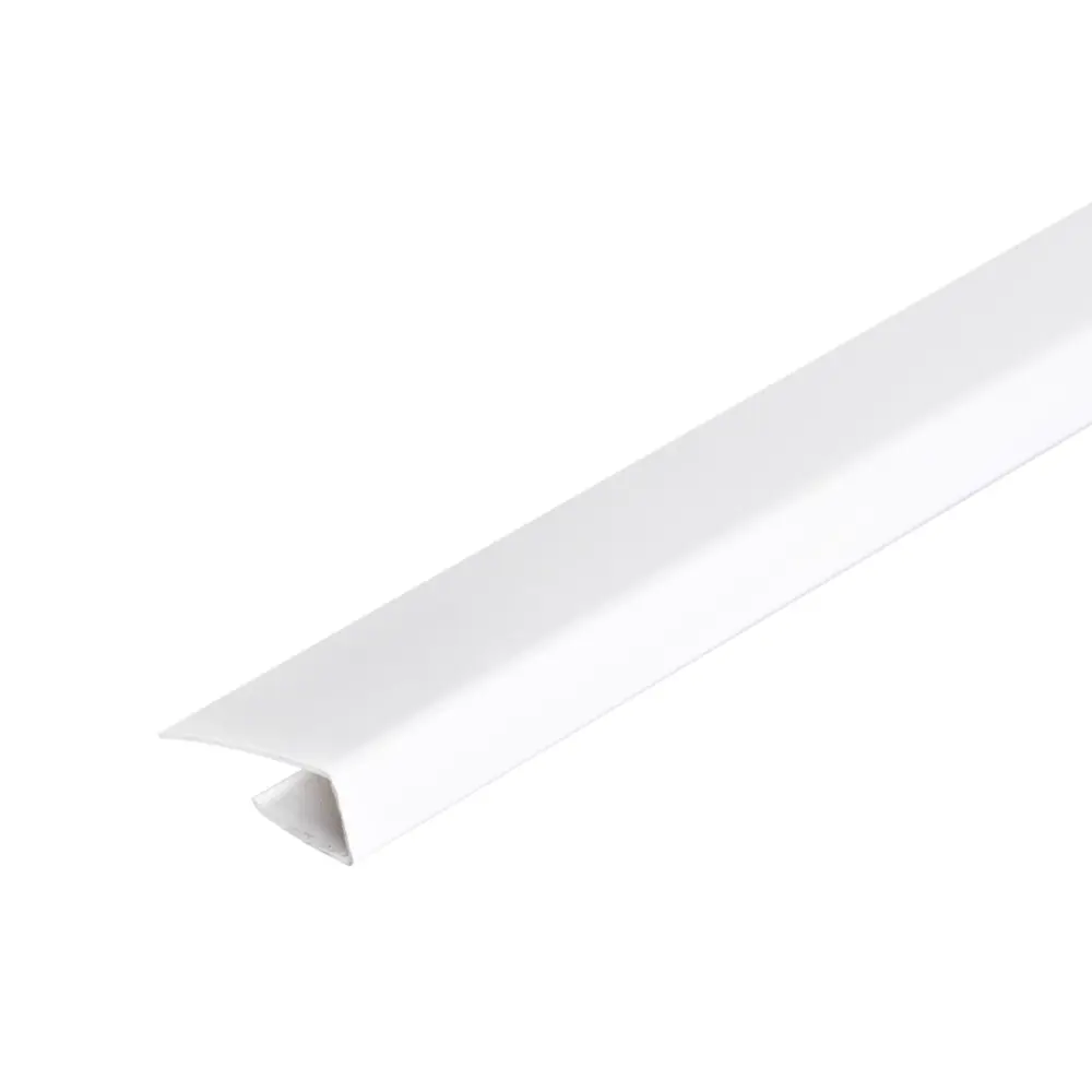 Профиль старт/финиш Venta ПВХ белый 11x19x3000 мм для панелей 5 мм STLM-2157739 - Вид №1